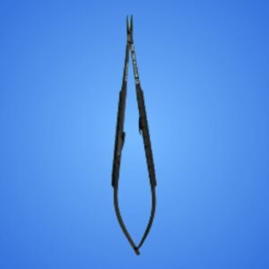 CASTROVIEJO NEEDLE HOLDER WITH TUNGSTEN INSERTS
